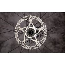 absoluteBLACK, Bremsscheiben, RAVEN SL 6-Bolt, 160 mm, Titanium-silber absoluteBLACK, Bremsscheiben, RAVEN SL 6-Bolt, 160 mm, Titanium-silber