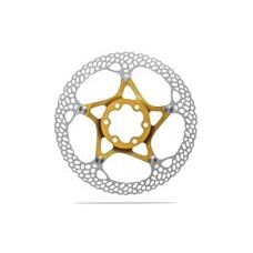 absoluteBLACK, Bremsscheiben, RAVEN SL 6-Bolt, 160 mm, Gold-gold absoluteBLACK, Bremsscheiben, RAVEN SL 6-Bolt, 160 mm, Gold-gold