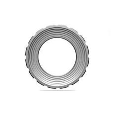 absoluteBLACK, Centerlock Lockring, Verschlussring 15/20mm, Aluminium, TITANIUM - silber