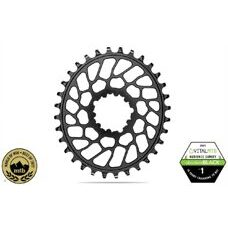 absoluteBLACK, Kettenblatt, OVAL, MTB, für Sram, DIRECT MOUNT, GXP - N/W, 0mm Versatz, Superboost, BLACK - schwarz, 34 Zähne