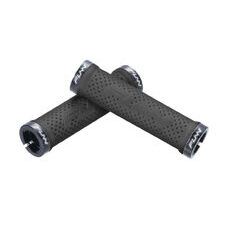 FUNN, GRIP, COMBAT ll GRIPS - Waffle pattern, Lock On Grip, Rugged Knurled Patten, Waffle pattern grip surface, Narrow Profile, W/O Flange - 130mm, Black