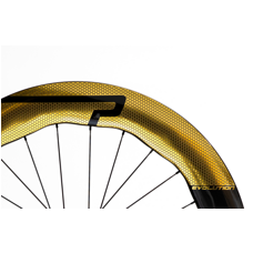 PRINCETON, WHEEL SET, MACH 7580 EVO Disc Brake, Nabe: Tactic TR01 DISC Gunmetal, Freilauf: CAMPY, Decal Farbe: gold