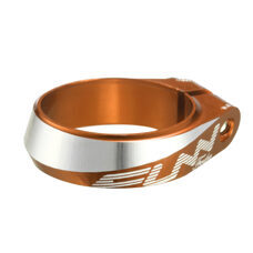 FUNN, SEAT CLAMP, FRODON SEAT CLAMP, AL6061-T6 full CNC, stainless bolt, 34.9mm - , Anod. Orange