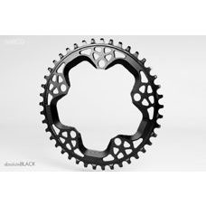 absoluteBLACK, Kettenblatt, RUND, Gravel - Cyclocross, 1x 110/5, 42 Zähne, BLACK - schwarz - BK