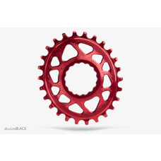 absoluteBLACK, Kettenblatt, OVAL, MTB, für RaceFace Cinch, Direct-Mount, - Boost 148, RED - ROT, 32 Zähne