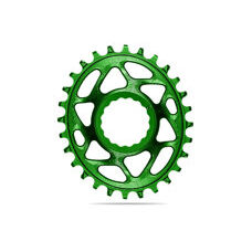 absoluteBLACK, Kettenblatt, OVAL, MTB, für RaceFace Cinch, Direct-Mount, - Boost 148, GREEN - GRÜN, 28 Zähne