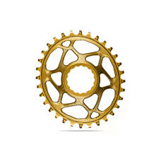 absoluteBLACK, Kettenblatt, OVAL, MTB, für RaceFace Cinch, Direct-Mount, - N/W, GOLD, 32 Zähne
