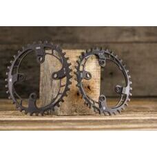 Tune, Kettenblatt XX1, Triebtreter, 4-Loch Spider, Lochkreisdurchmesser 76, 38 Zähne, für SRAM XX1, Aluminium, schwarz