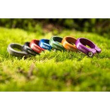 RESET Sattelschelle Alu Ø 36.6 mm nur SCHWARZ