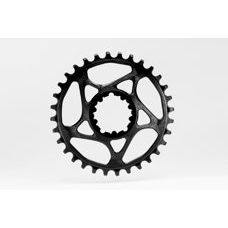 absoluteBLACK, Kettenblatt, RUND, MTB, für Sram, DIRECT MOUNT, GXP - N/W, 3mm Versatz, Boost, BLACK - SCHWARZ, 28 Zähne