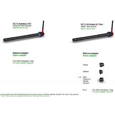 Tune DC12 Hinterrad-MTB-Steckachsenspanner, für Syntace X-12 System, Aluachse, Gold - gold - en or