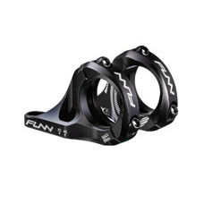 FUNN, STEM, Direct Mount, RSX STEM Ø35, AL6061 FULL CNC, 35mm,RS Boxxer design,Adjustable 45mm&50mm Ext., 35 mm - 30mm Rise, Anodised Black, w/black faceplate