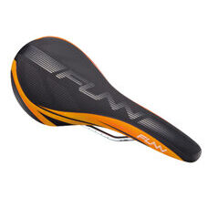 FUNN, SADDLE, ADLIB SADDLE, CrMo Rail, Width 132mm, Black/Orange