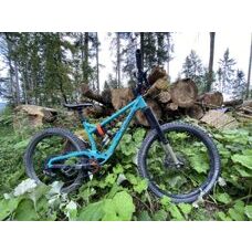 CROSSWORX cycles, DASH275, TESTbike, Custom Komplett Bike, INTEND Suspension, 27,5 Zoll (650b), Grösse: M, Farbe: Tasty Tourquoise - RAL5018