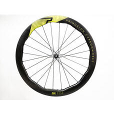 PRINCETON, WHEEL SET, DUAL 5550 EVO Disc Brake, Nabe: Chris King R45D schwarz Ceramic, Freilauf: SHIMANO, Decal Farbe: gelb