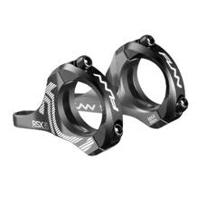 FUNN, STEM, Direct Mount, RSX STEM Ø35, AL6061 FULL CNC, 35mm,RS Boxxer design,Adjustable 45mm&50mm Ext., 35 mm - 20mm Rise, Anodised Gray, w/black faceplate