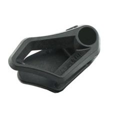 absoluteBLACK, Ersatzteil, obere Führung aus Composite, komplett mit Schrauben, für OVAL GUIDES & OVAL BASH GUIDE, ohne Schrauben, schwarz