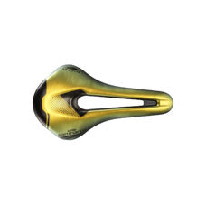 Selle San Marco, Sattel Racing , Shortfit 2.0 Open-Fit Racing Narrow Iridescent iridescent gold, Grösse S3 (W 140 x L 255 mm), iridescent gold