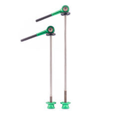 Tune DC130, Rennradschnellspanner SET, QR5 x 100/130, Titanachse, Giftgrün - froggy green - vert