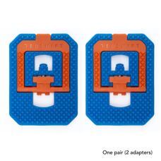 REDSHIFT, Flatpedal Adapter, Mousetrap, Adapter für Klickpedalen, Blue/Orange