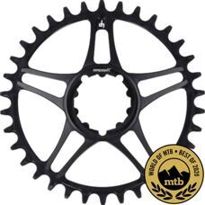 RADOXX components, Kettenblatt, RUND, MTB, für Sram, Chainring MTB 3Bolt, 36 Zähne, Black - schwarz, Dangerholm Bergakungen Edition