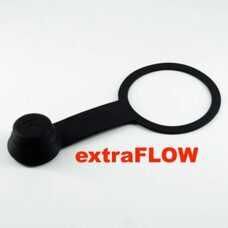 KEEGO EXTRAFLOW Dust Cap, Stück, Schutzkappe, DARK MATTER - schwarz