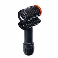 GRANITE, Pumpenadapter, QUICKIE Pump Head, Pumpenkopf, mit Klemmmutter, Schwarz