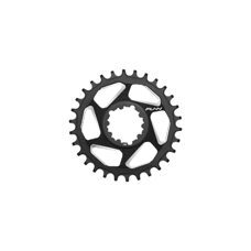 FUNN, CHAIN RINGS, SOLO DX NARROW-WIDE CHAIN RING, AL7075, Anodised Black, SRAM Direct mount, 6mm offset, SRAM Direct mount - 30T, Black