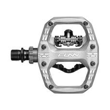 FUNN, Pedal, Clast Pedal, One Side CLIP, silber - silver