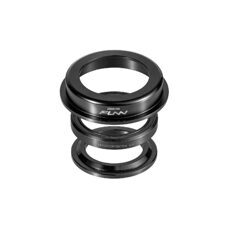 FUNN, HEADSET, DESCEND HEADSET, Lower Cup Set, ZS 66/40, AL6061 cup w/ cartridge angular contact bearing, semi-integrated, R458B - ZS66/40, Black