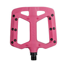 FUNN, PEDAL, Taipan, FLAT-Pedal, 95mm x 80mm, Glass Fiber, Round Head Pins, Pink