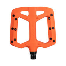 FUNN, PEDAL, Taipan, FLAT-Pedal, 95mm x 80mm, Glass Fiber, Round Head Pins, Orange