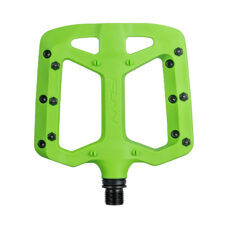FUNN, PEDAL, Taipan, FLAT-Pedal, 95mm x 80mm, Glass Fiber, Round Head Pins, Green