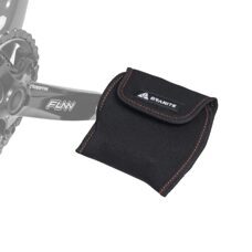 GRANITE Pita Pedal Cover Large, 1Paar, Pedal-Transportschutz, Large/gross, Innenmass 115x115mm, BLACK - schwarz