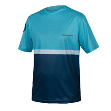 Endura, SingleTrack Core T-Shirt II: Blaubeere  - S