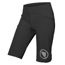 Endura, Damen SingleTrack Lite Shorts: Schwarz - XS (Short Fit)