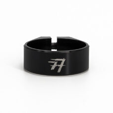 77designz, Sattelklemme, Seatclamp V2, Color Eloxal - Black, Diameter 34.9mm