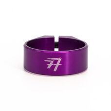 77designz, Sattelklemme, Seatclamp V2, Color Eloxal - Purple, Diameter 38,6mm