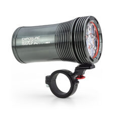 EXPOSURE lights, Frontlicht, Six Pack Mk11, REFLEX, Gun Metal Black, 5000 Lumen