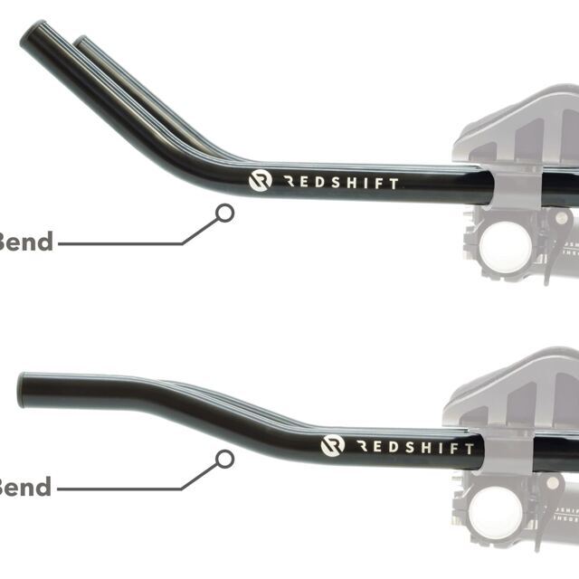 REDSHIFT, Quick-Release Aerobars, Aluminum L-bend, black