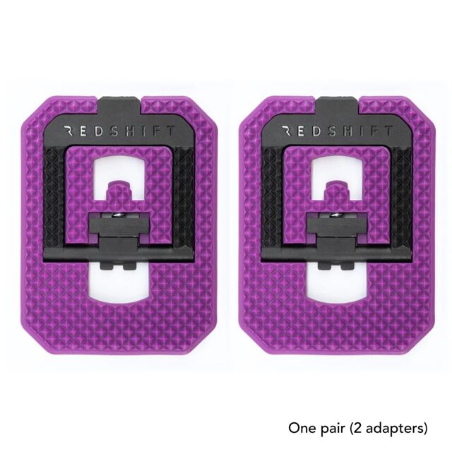 REDSHIFT Sports, Flatpedal Adapter, Mousetrap, Adapter für Klickpedalen, Purple/Black